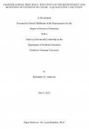 Dissertation cover