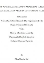 Dissertation cover