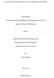 Dissertation cover