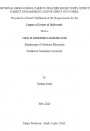 Dissertation cover