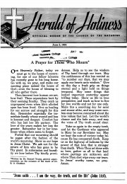 Title Page of Herald of Holiness - June 2, 1954
