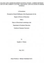 Dissertation cover