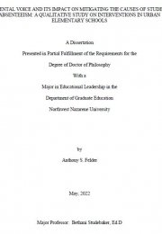 Dissertation cover