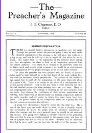 Cover of Preacher's Magazine