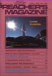 Preacher's Magazine Cover
