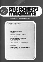 Title Page of Preacher's Magazine