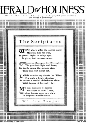 Title Page of Herald of Holiness - May 10, 1916