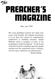 Title Page of Preacher's Magazine