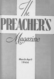Title Page of Preacher's Magazine