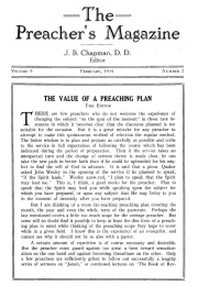 Cover of Preacher's Magazine