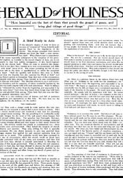Title Page of Herald of Holiness - June 27, 1917