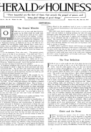 Title Page of Herald of Holiness - July 25, 1917
