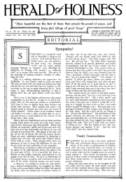 Title Page of Herald of Holiness - October 29, 1919