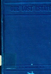 Book Cover Image Our Lost Estate