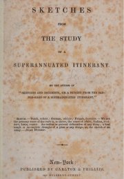 Title Page Image - Sketches from the Study of a Superannuated Itinerant