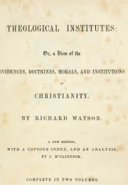Image of Title Page - Theological Institutes