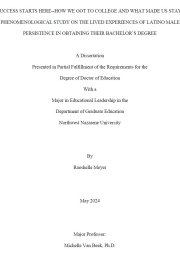 Dissertation title page