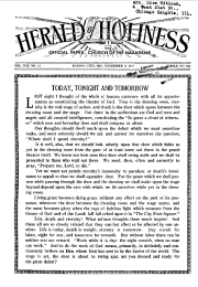 Front page of Herald of Holiness - June 10, 1925