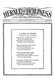 Front page of Herald of Holiness - March 13, 1929