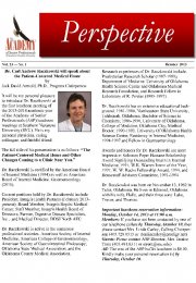 The Academy Perspective Vol. 23 2013-2014
