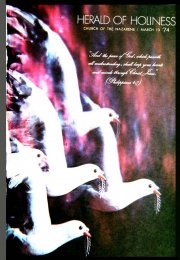 Herald of Holiness - March 13, 1974