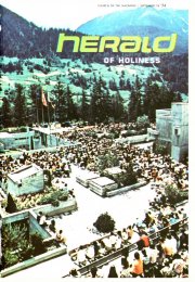 Herald of Holiness - September 25, 1974