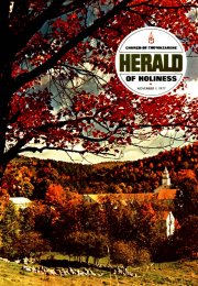 Herald of Holiness - November 1, 1977