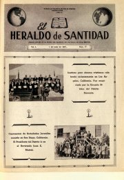 El Heraldo de Santidad, 1 de Junio 1947, Vol 1 N°17