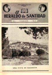 El Heraldo de Santidad, 15 de Agosto 1947, Vol 1 N°22