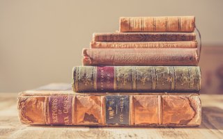 stack of books 