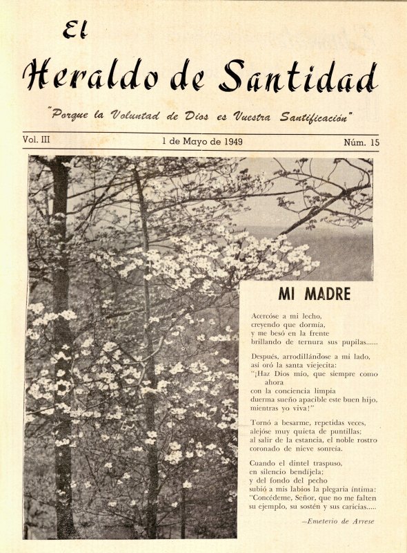 Portada: Mi madre, Emeterio de Arrese