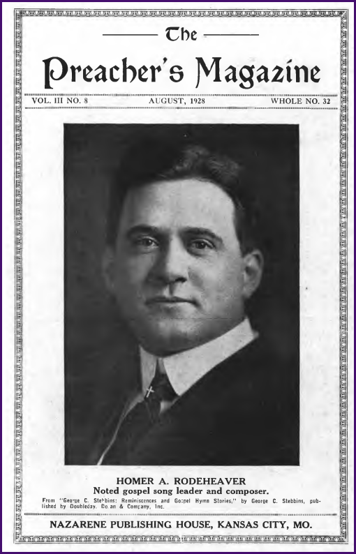 Preacher's Magazine Cover