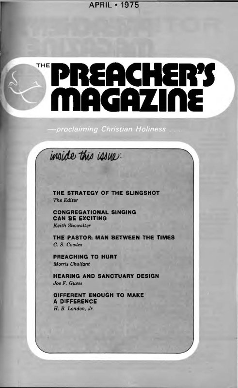 Title Page of Preacher's Magazine
