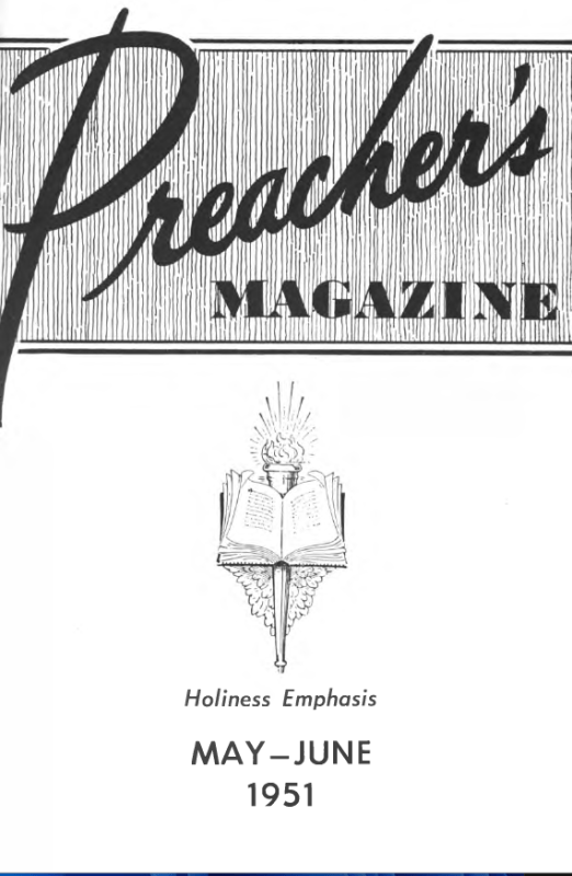 Title Page of Preacher's Magazine