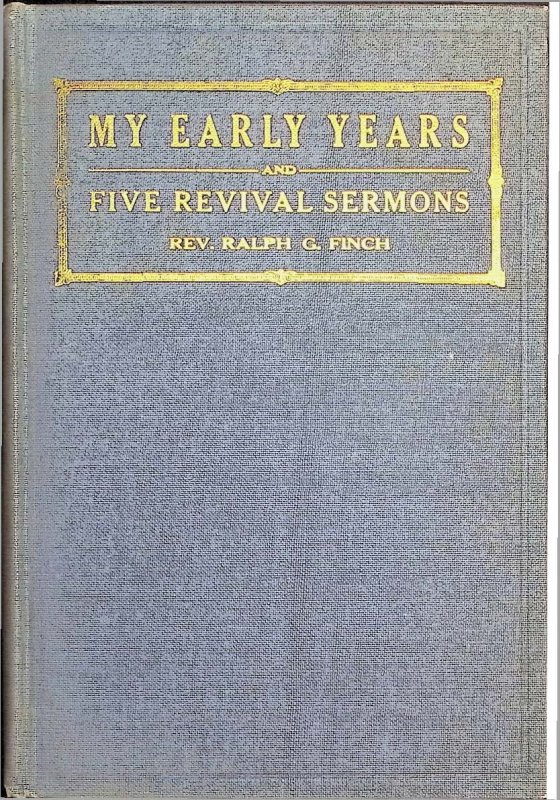 Image of book cover for My Early Years and Five Revival sermons