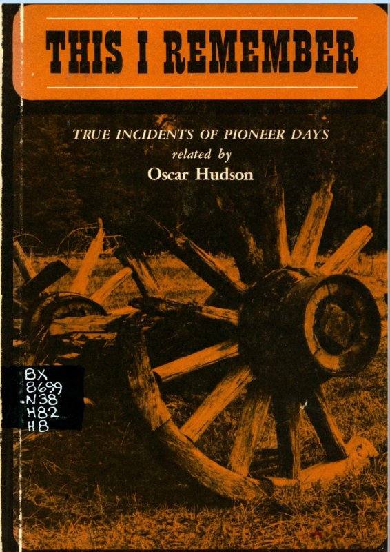 Cover image - This I Remember