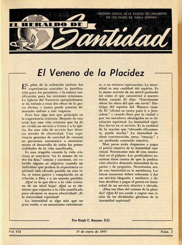 Portada, El veneno de la placidez, Hugh C. Benner
