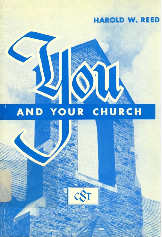 Cover Image of Book You and Your CHurch