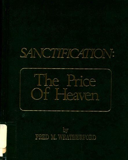 Image of Book Cover - Holiness : The Price of Heaven