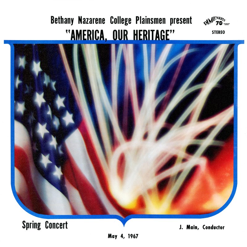 America, Our Heritage - BNC Plainsmen Spring Concert 1967