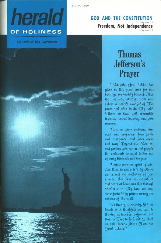 Herald of Holiness - July 2, 1969