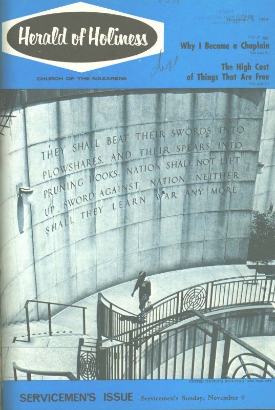 Herald of Holiness - November 5, 1969