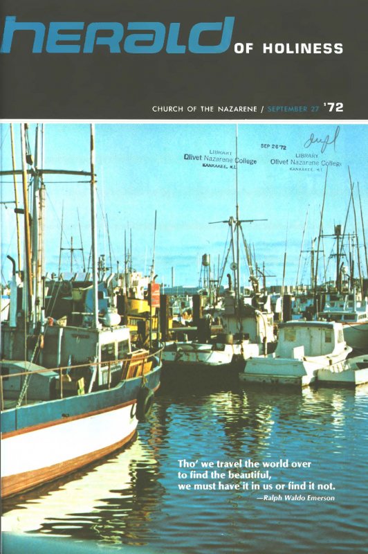 Herald of Holiness - September 27, 1972