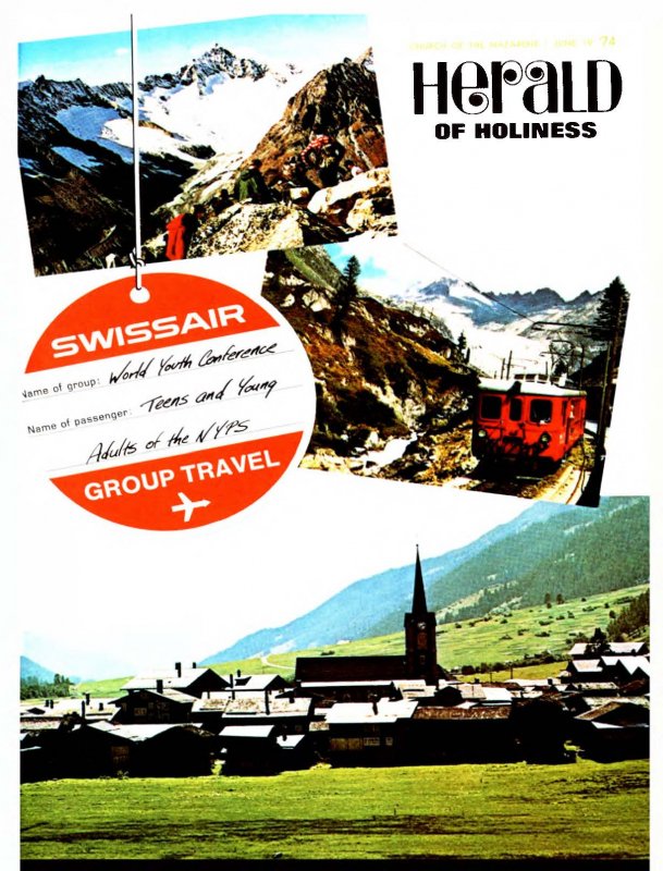 Herald of Holiness - June 19, 1974