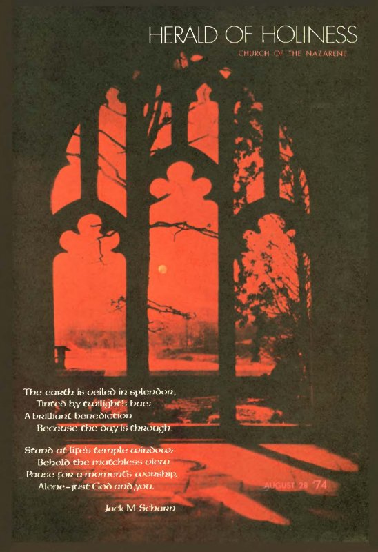 Herald of Holiness - August 28, 1974