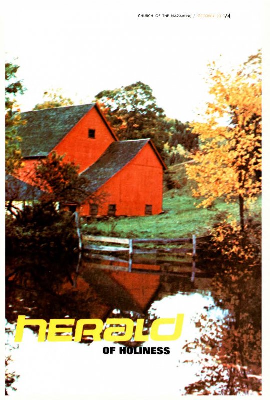Herald of Holiness - October 23, 1974
