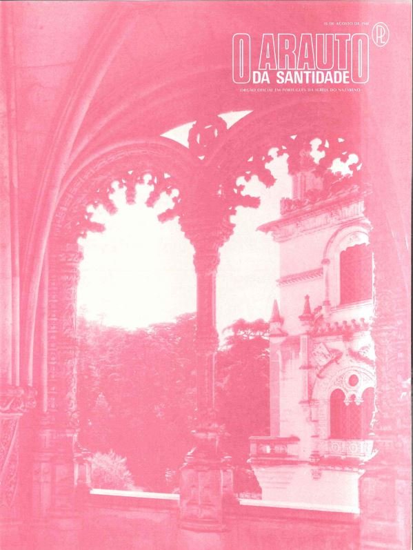 O ARAUTO DA SANTIDADE - 15 DE AGOSTO DE 1980